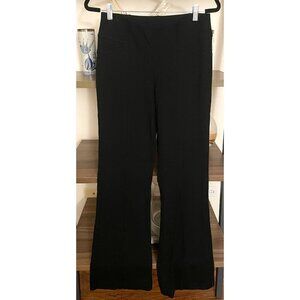 EUC INC International Concepts Black Pull-on Boot-leg Pants, Size 6